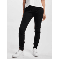 bequeme Tommy Jeans Damen Jeans Stretch Reißverschluss Taschen mit Baumwolle Schwarz