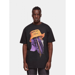 modernes Forgotten Faces Herren T-Shirt Oversize 240 g/m² mit Baumwolle Schwarz