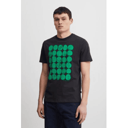 klassisches CASUAL FRIDAY CFThor Herren T-Shirt mit Rundhals Shirt 20504716-194013 Blau