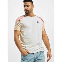 lässiges Just Rhyse Herren T-Shirt mit Baumwolle Ecru-Weiß
