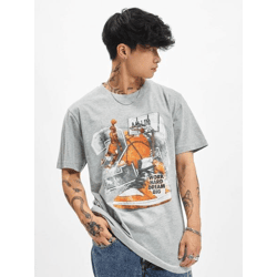 sportliches Mister Tee Herren T-Shirt 180 g/m² mit Baumwolle Grau