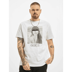 sportliches Mister Tee Herren T-Shirt 180 g/m² mit Baumwolle Weiß