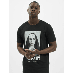 lässiges Mister Tee Herren T-Shirt 180 g/m² mit Baumwolle Schwarz
