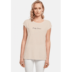 lässiges POD Damen T-Shirt 140 g/m² mit Baumwolle Ecru-Weiß