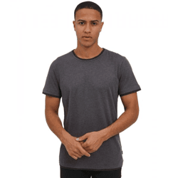klassisches 11 PROJECT PRVenanzio Herren T-Shirt mit Rundhals Shirt 20714124ME-200277 Grau