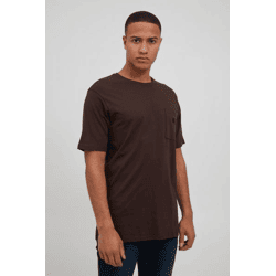 klassisches SOLID SDVicente Herren T-Shirt mit Rundhals Shirt 21106125-190814 Braun