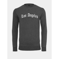 modernes Mister Tee Herren Sweatshirt mit Baumwolle Anthrazit