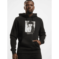 lässiger Mister Tee Herren Hoodie Kapuze 300 g/m² mit Baumwolle Schwarz
