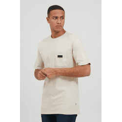 klassisches SOLID SDVicente Herren T-Shirt mit Rundhals Shirt 21106125-130401 Beige