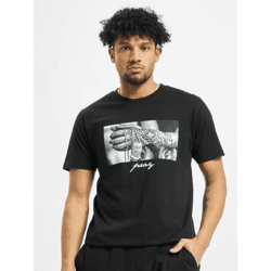 lässiges Mister Tee Herren T-Shirt 180 g/m² mit Baumwolle Schwarz
