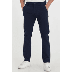klassische BLEND BHTromp Herren Chinohose mit Reißverschluss Stoffhose 20703188ME-70230 Blau