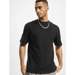 lässiges URBAN CLASSICS Herren T-Shirt Oversize 180 g/m² mit Baumwolle Schwarz