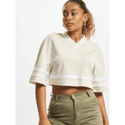 lässiges Starter Damen T-Shirt Oversize Mesh 180 g/m² Creme/Weiß