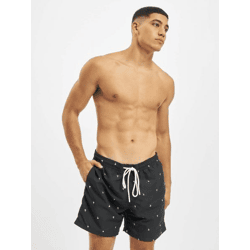 sommerliche Urban Classics Herren Shorts Kordelzug 115 g/m² Schwarz