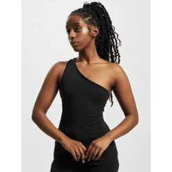 modernes Urban Classics Damen T-Shirt Stretch 180 g/m² mit Baumwolle Schwarz