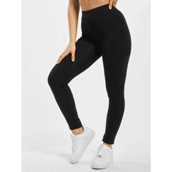 bequeme Urban Classics Damen Hose Stretch 180 g/m² mit Baumwolle Schwarz