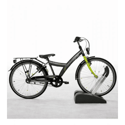 Mobiler BikeClip Essential Fahrrad-Ständer Fahrradhalterung zum freistehenden Abstellen von Fahrrädern Rad-Ständer 48,5x36x24cm Anthrazit