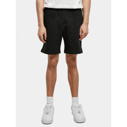 lässige URBAN CLASSICS Herren Hose Reißverschluss Taschen 460 g/m² mit Baumwolle Schwarz