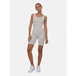 leichtes Urban Classics Damen Kleid Stretch 180 g/m² mit Baumwolle Grau