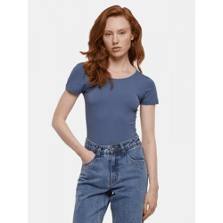 feminines Urban Classics Damen Kleid Stretch 180 g/m² mit Baumwolle Blau