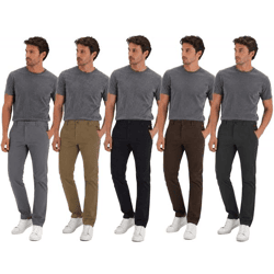 klassische BLEND BHTromp Herren Chinohose mit Reißverschluss Stoffhose 20703188ME in Schwarz, Braun oder Grau