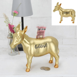 Spardose Goldesel, ca.21cm