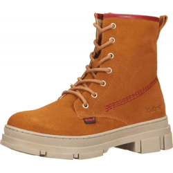 Bequeme Kickers Stiefelette Schnürschuhe für Mädchen 947270-30 116 Braun