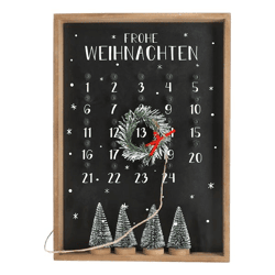 Weihnachts Kalender 35cm x 25cm 