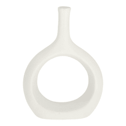 Vase, Keramik, rund, 19,5cmH