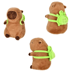 Capybara Plüschtier mit Schildkröte,M, ca. 30cmH