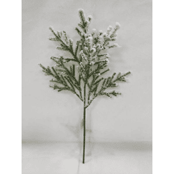 Tannenzweig, Schnee, ca. 39cmH