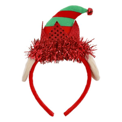 Haarreif Weihnachtself, ca. 22cmH