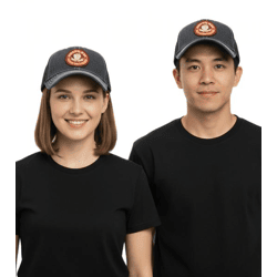 Green Day Unisex Punkrock-Band Baumwoll-Cap mit Netzeinsatz und leicht gebogenen Schnitt TC103153GRN Dunkelgrau/Schwarz