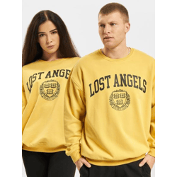 KEINE LIEBE Lost Angeles Pullover gelb