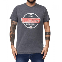 RE:COVERED X BUDWEISER Herren T-Shirt mit großem 