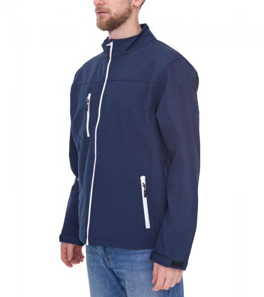 SANTINO Herren wasserabweisende Softshell-Jacke Outdoor-Jacke Alltags-Jacke 1009676 Blau
