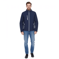 SANTINO Herren wasserabweisende Softshell-Jacke Outdoor-Jacke Alltags-Jacke 1009676 Blau