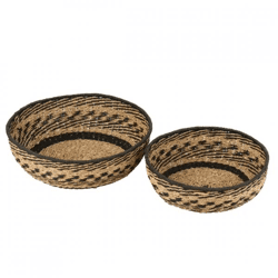 J-Line Seegras-Korb 46 cm, 2er-Set