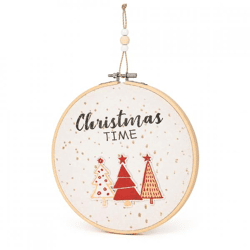 Out of the Blue Wandbehang „Christmas Time“, 17 cm