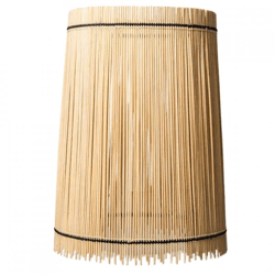 HKliving Lampenschirm „Cone“ aus Bambus, 45 cm