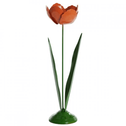 Light & Living Teelichthalter Alfori grün-orange 41 cm