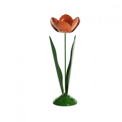 Light & Living Teelichthalter Alfori grün-orange 35 cm