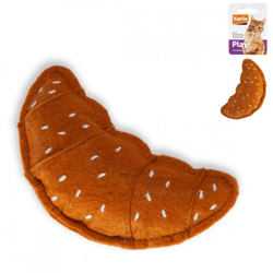 Karlie Spielzeugtier Croissant braun 10,5 cm