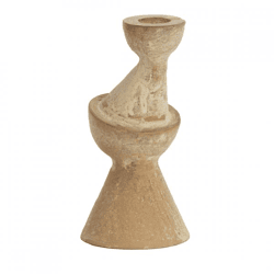 Light & Living Kerzenhalter Mosimo sand 17 cm