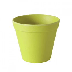 Boltze Blumentopf Bamboo grün 10,5 cm