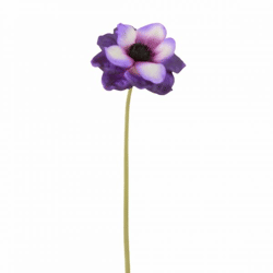 J-Line Kunstblume Anemone lila 40 cm