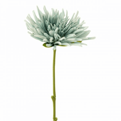 J-Line Kunstblume Chrysantheme hellblau 40 cm