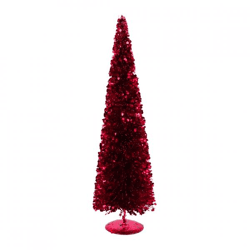 Weihnachtsbaum Sparkle Pailletten fuchsia 50 cm