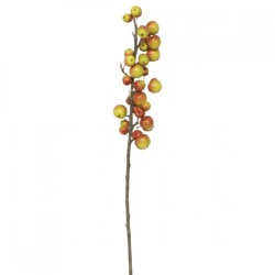 HBX Künstlicher Apfelzweig orange 66 cm