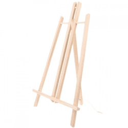 Schildersezel tafelmodel hout naturel 50 cm